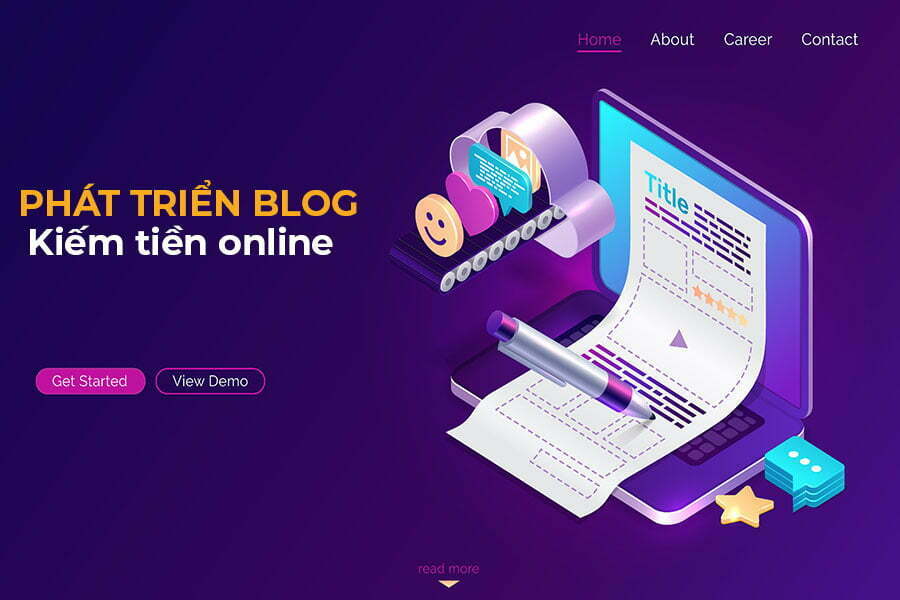 Kiếm tiền hiệu quả với Blog trên wordpress