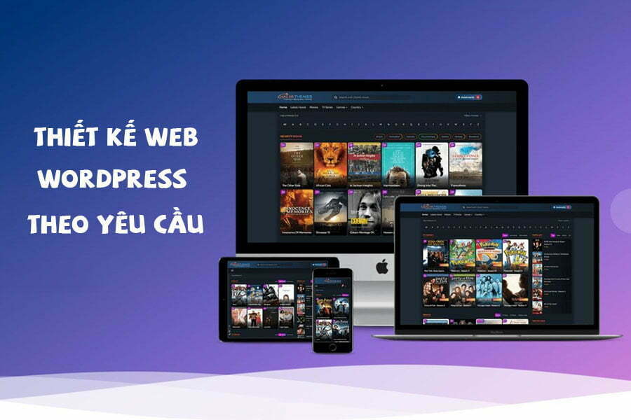 Dịch vụ thiết kế web WordPress theo yêu cầu