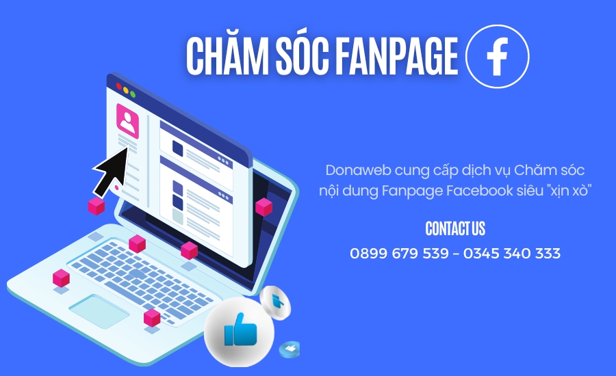 Dịch vụ chăm sóc Fanpage chất lượng