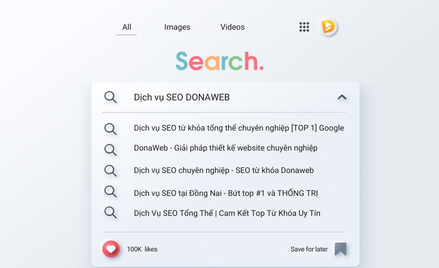 Dịch vụ SEO web từ khóa cho mọi lĩnh vực